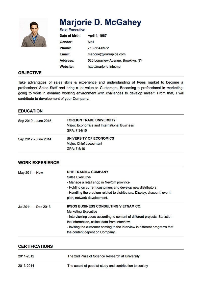 professional resume writing application