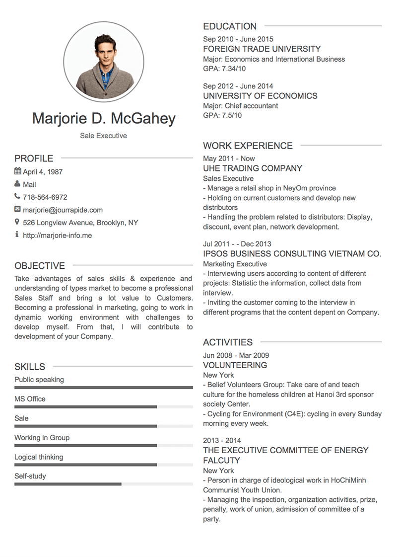 professional resumes near me